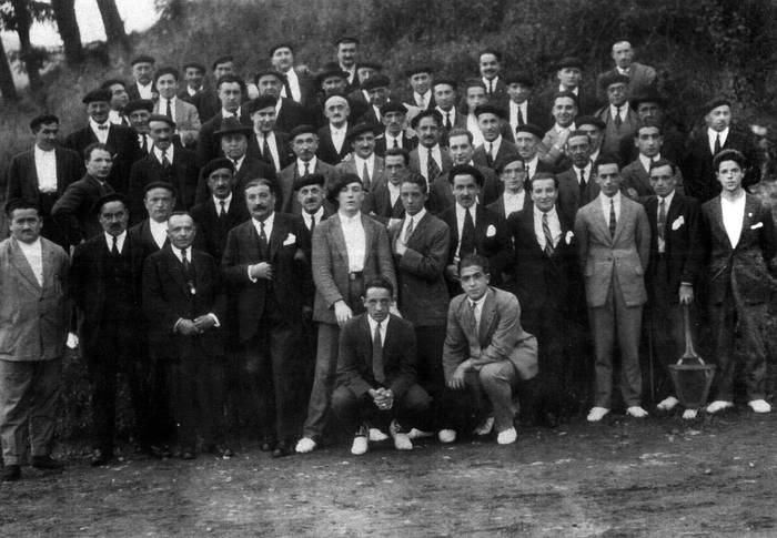 Villabona Tennis Club kirol-taldearen festa, orain ehun urte