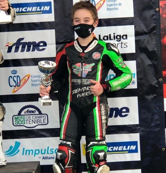 Beñat Fernandez "Pelontxu" Espainiako motoen 85 cc mailan txapeldunorde