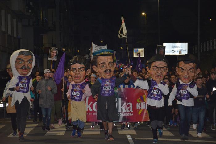 Egun osoko ospakizuna, KORRIKA iristen den egunean bertan