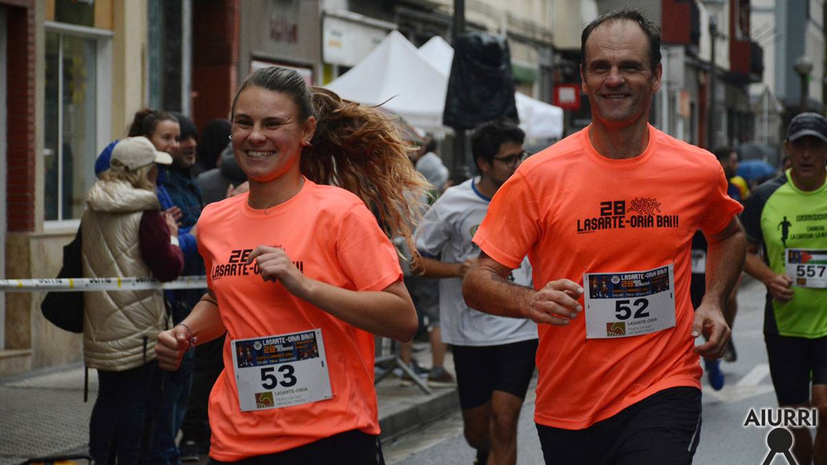 Herriko zenbait korrikalariren parte-hartzea Lasarte-Oria Bai! Kros Herrikoian