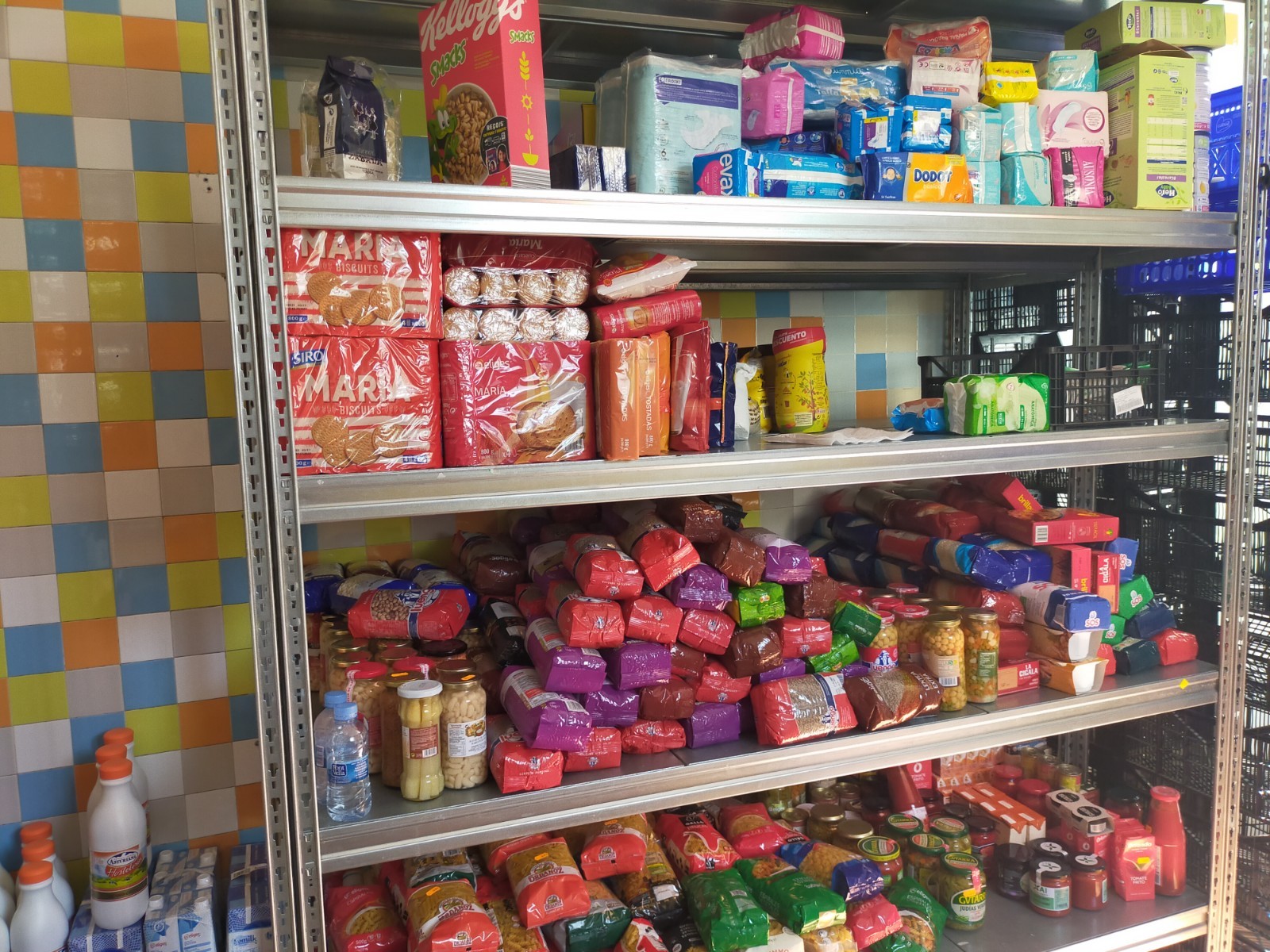 Elkartasun Sarearen oinarrizko produktuen bilketa arrakastatsua