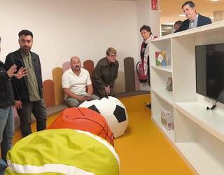 Udal Ludoteka berrira udal ordezkarien bisita