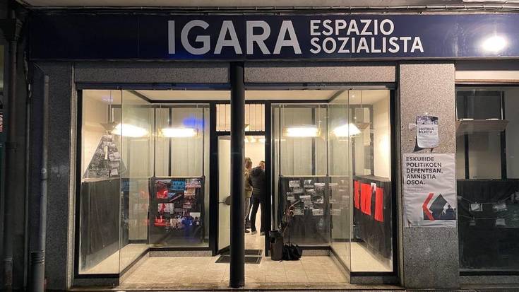 Igara espazio sozialistan ekitaldi-sorta antolatu dute azaroari begira