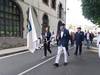 Banderaren jaitsierarekin abiatu da jaietako egun handia