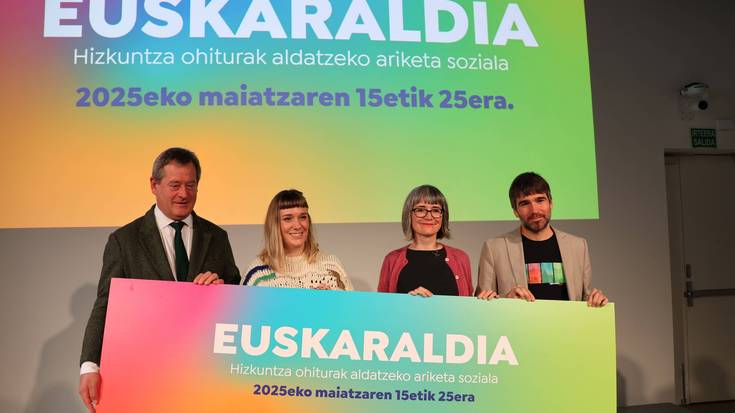 2025eko maiatzaren 15etik 25era izango da Euskaraldia