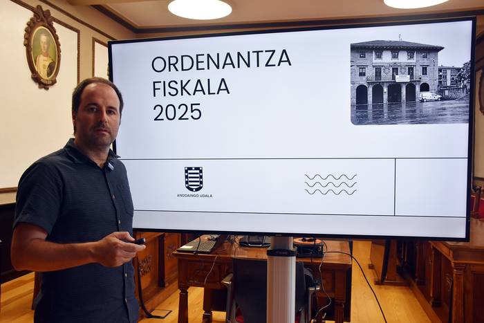 Udal gobernuak 2025eko ordenantza fiskalaren inguruko proposamena aurkeztu du