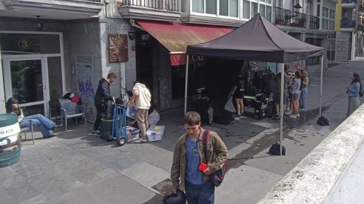 Irabazi Arte telesaileko eszenak grabatu dituzte Gaztelutxo tabernan