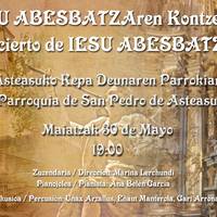 IESU Abesbatzak kontzertua eskainiko du larunbatean Asteasun