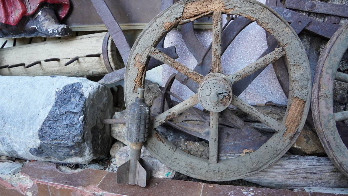 1936ko lehergailu bat topatu dute Burdinako kideek