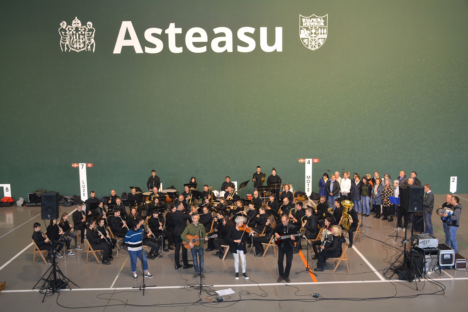 Andoaingo Udal Musika Eskolako Bandak Asteasun joko du igandean