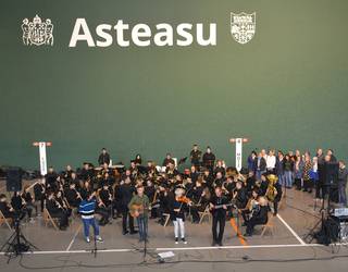 Andoaingo Udal Musika Eskolako Bandak Asteasun joko du igandean