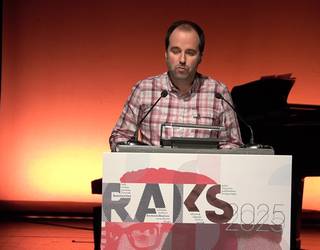 37. Rikardo Arregi Kazetari sari-ekitaldia: Andoni Alvarez alkatearen hitzartzea