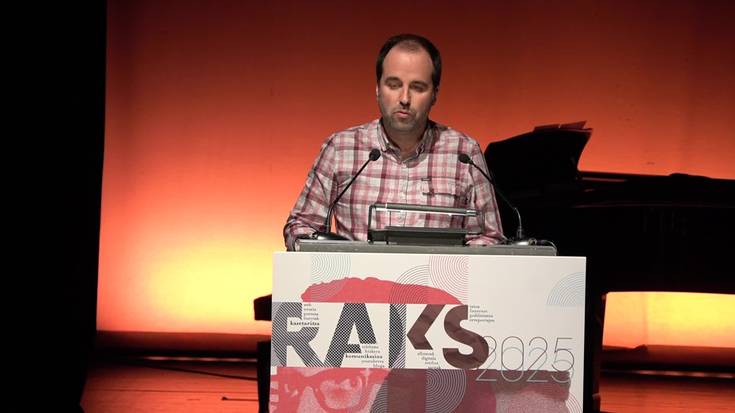 37. Rikardo Arregi Kazetari sari-ekitaldia: Andoni Alvarez alkatearen hitzartzea