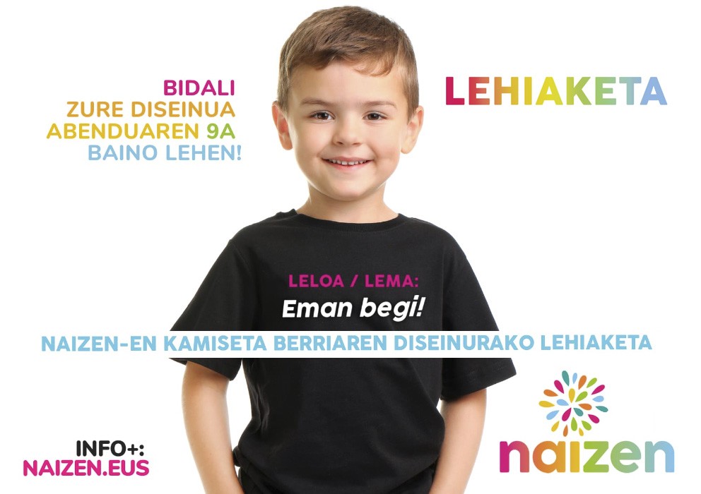 Diseinu lehiaketa martxan jarri du Naizen elkarteak
