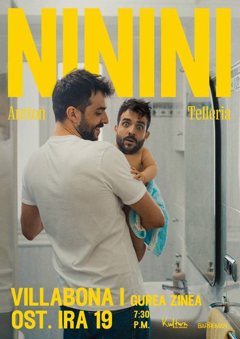 Antton Telleriaren “NININI” bakarrizketa, irailaren 19an Gurea antzokian
