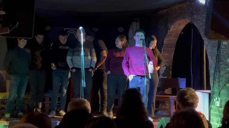 Villa Amasa eta Aiztondo taldeetako bertsolarien azken agurra