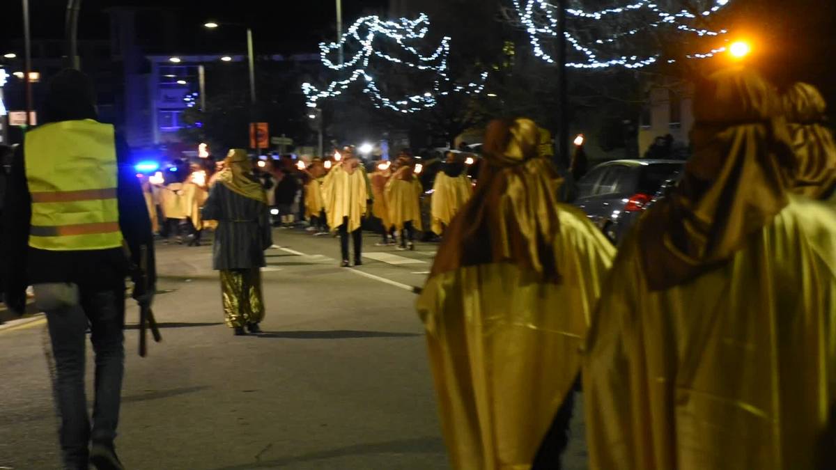 Errege magoak, Amasa-Villabonan barrena