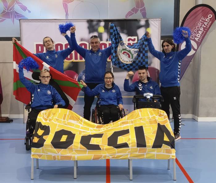 Brontzezko domina eskuratu du estatu mailako boccia txapelketan