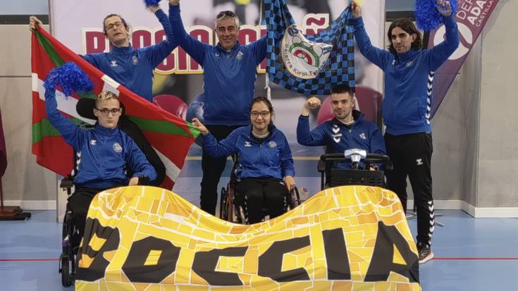 Brontzezko domina eskuratu du estatu mailako boccia txapelketan