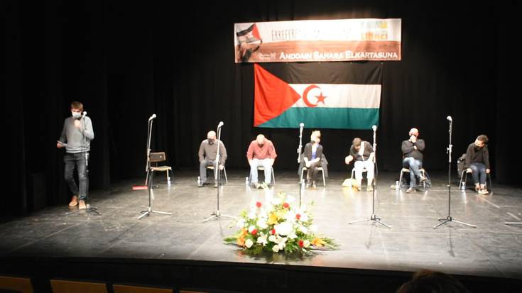 Sahararen aldeko bertso saio: Zubeldia, Martin, Egaña eta Lujanbio