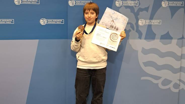 EGAPE IKASTOLAKO XABIER REGILLAGA ARREGI IKASLEA EUSKADIKO VI FILOSOFIA OLINPIADAN FINALISTA