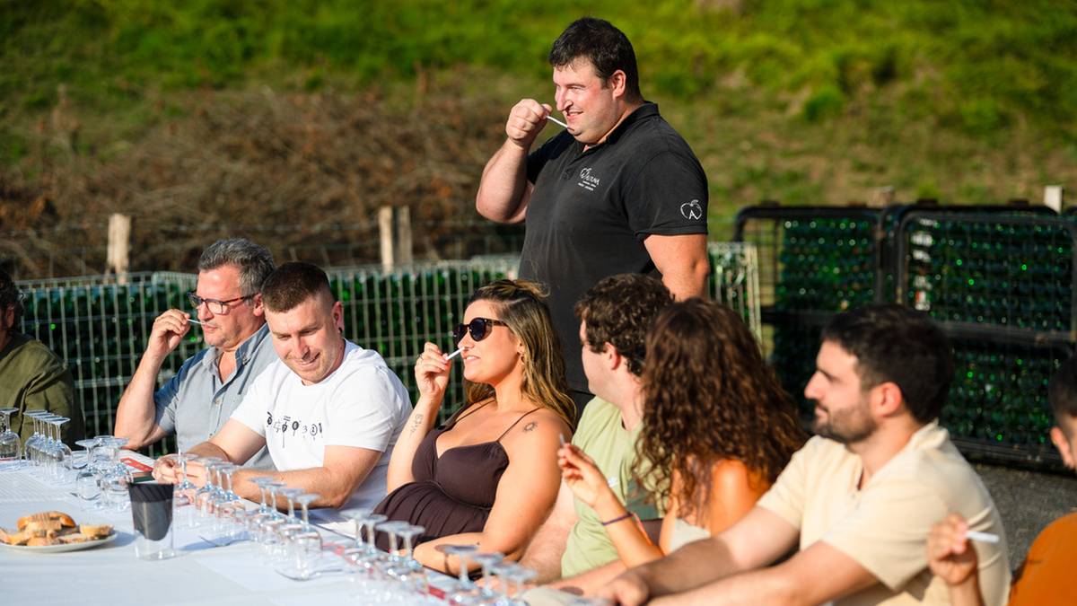 Sagardo dastaketa saioa, Altuna Sagardotegian