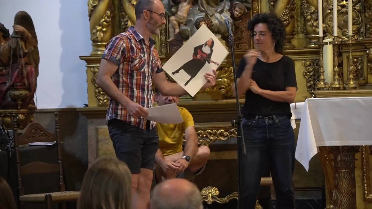 Bertso saioa Kaletxikin, Lujanbio, Iguaran eta Egaña: komentu bereko bi moja eta apaiza