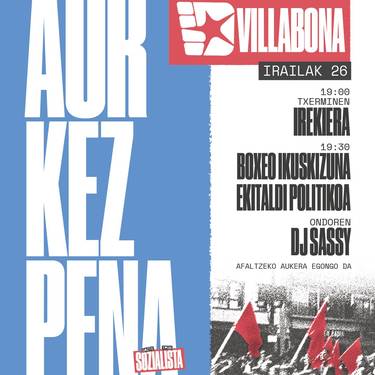 Gazte Topagune Sozialistaren aurkezpena Villabona