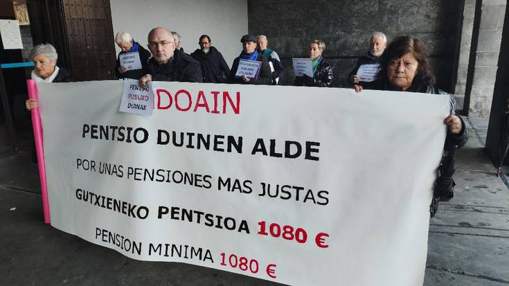 Pentsio duinen aldeko mugimenduaren bosgarren urteurrena