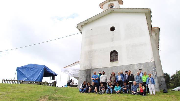 Erromeria-giroan, Azkorte ermitan