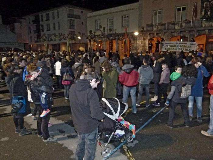 Aiztondo mailako manifestazioa