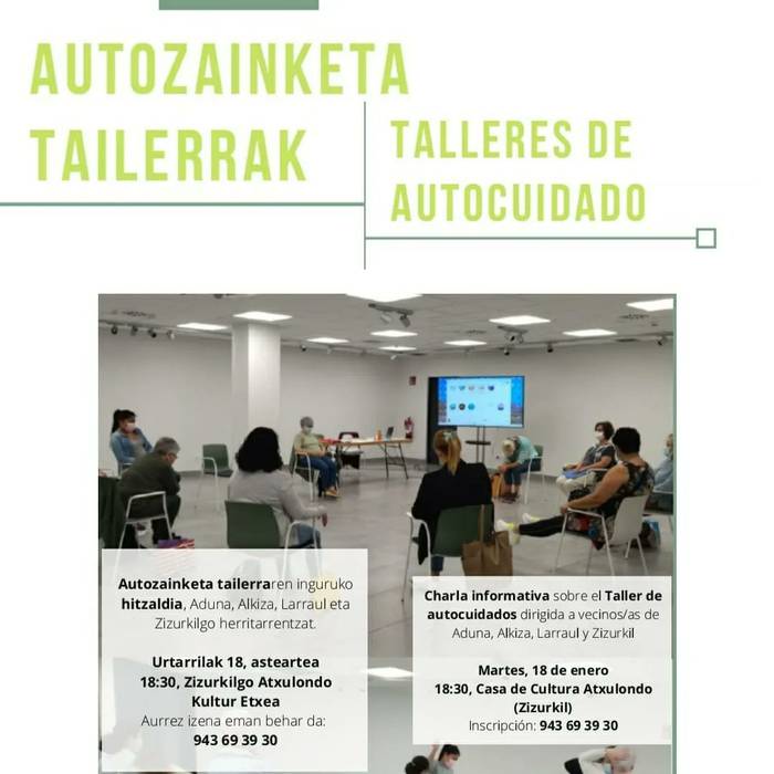 Autozainketa tailerra