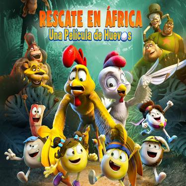 Rescate en africa. Una pelicula de huevos