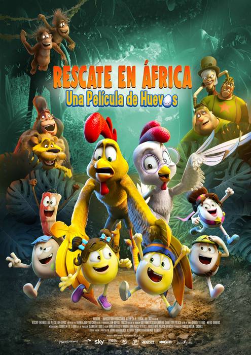 Rescate en africa. Una pelicula de huevos