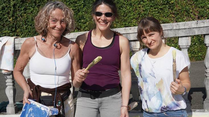 "Muralaren bitartez, batez ere, indarra islatu nahi izan dugu"