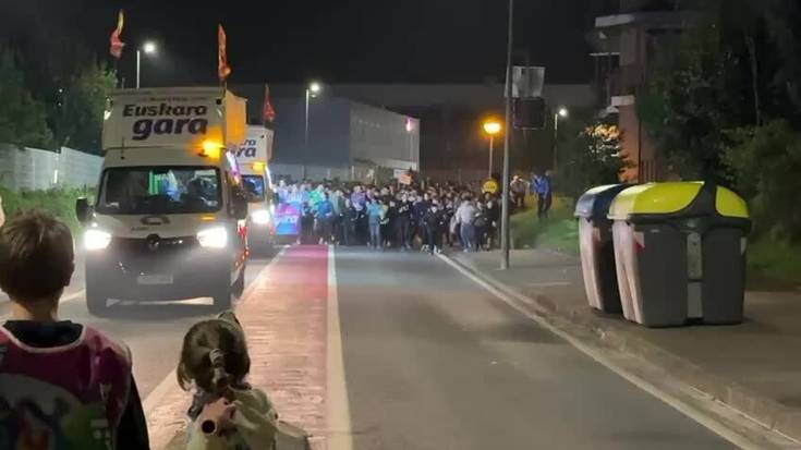 Korrika, Zizurkilen barrena