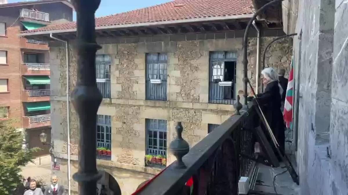 Odola ematearen garrantzia azpimarratu dute aurtengo txupinazoan