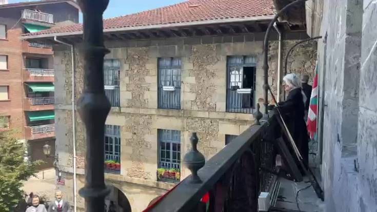 Odola ematearen garrantzia azpimarratu dute aurtengo txupinazoan
