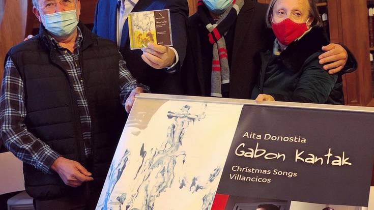 Josu Okiñenak  disko berria kaleratu du, Aita Donostiaren 25 kantu ezezagunekin