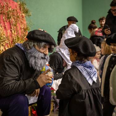 Olentzero eta Mari Domingiren etorrera