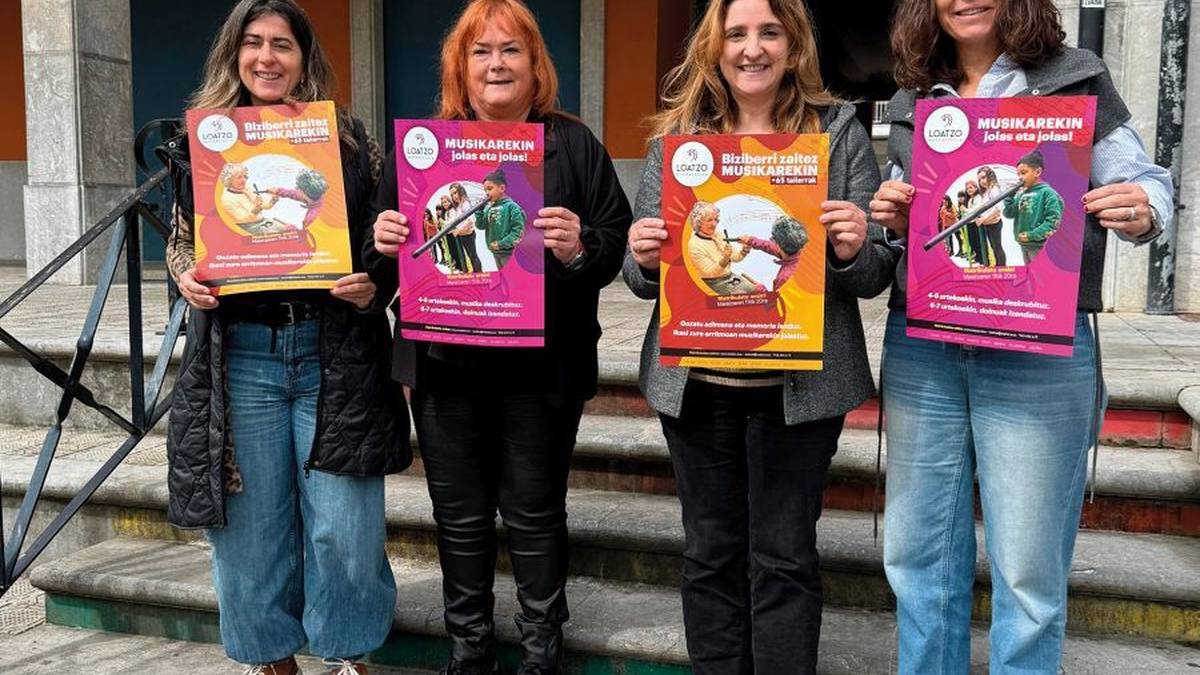 Ateak zabalik ditu Loatzo Musika Eskolak