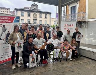 Euskal Pilota Egokituko XVI. Gipuzkoako Txapelketako binakako finalak, bihar Amasan