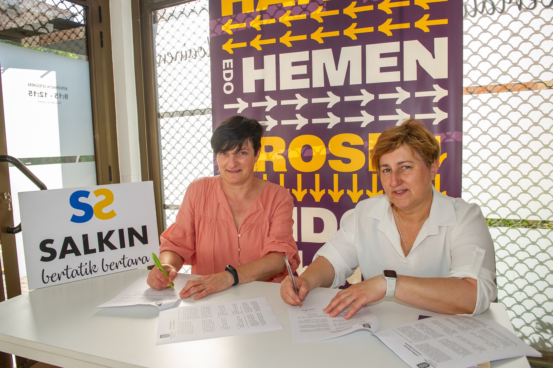 Udalaren eta Salkinen arteko hitzarmen berria