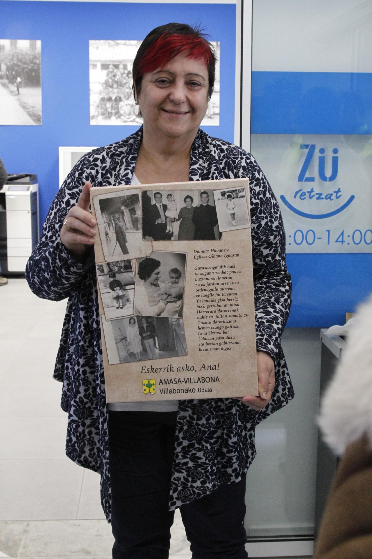 Ana Arillari omenaldia egin dio Udalak