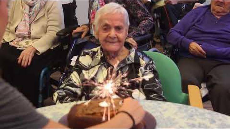 Emiliana Herrerak 102 urte bete ditu
