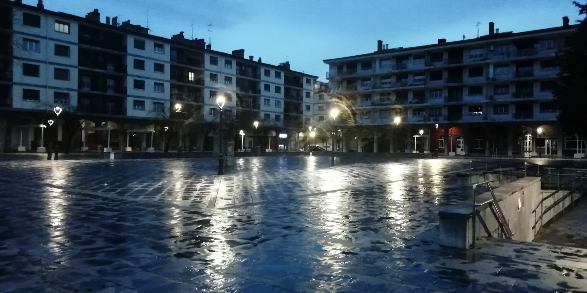 Grebaren eragina herrigunean, goizeko lehen orduan