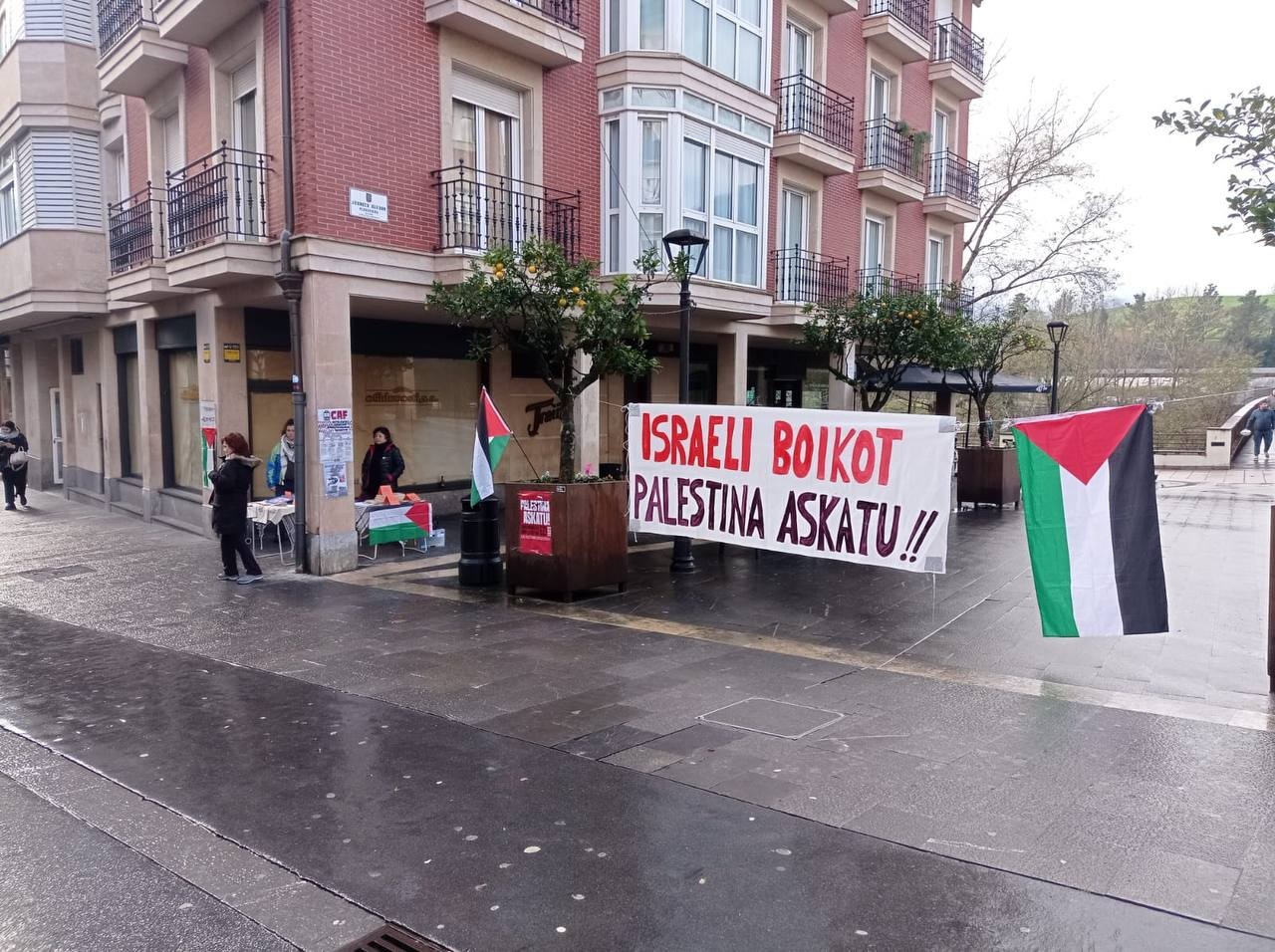 Global Sumud Flotillaren aldeko elkarretaratzeak, Andoainen eta Amasa-Villabonan