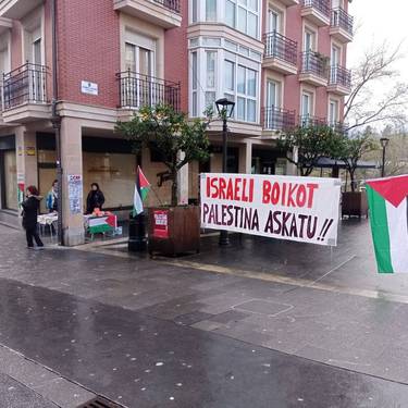 Palestinaren aldeko eguna antolatu dute Andoainen