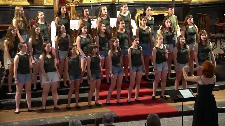 Udal Musika Eskolako Abesbatza Gaztea, Salbe Gorenan: "Errefuxiatuena"