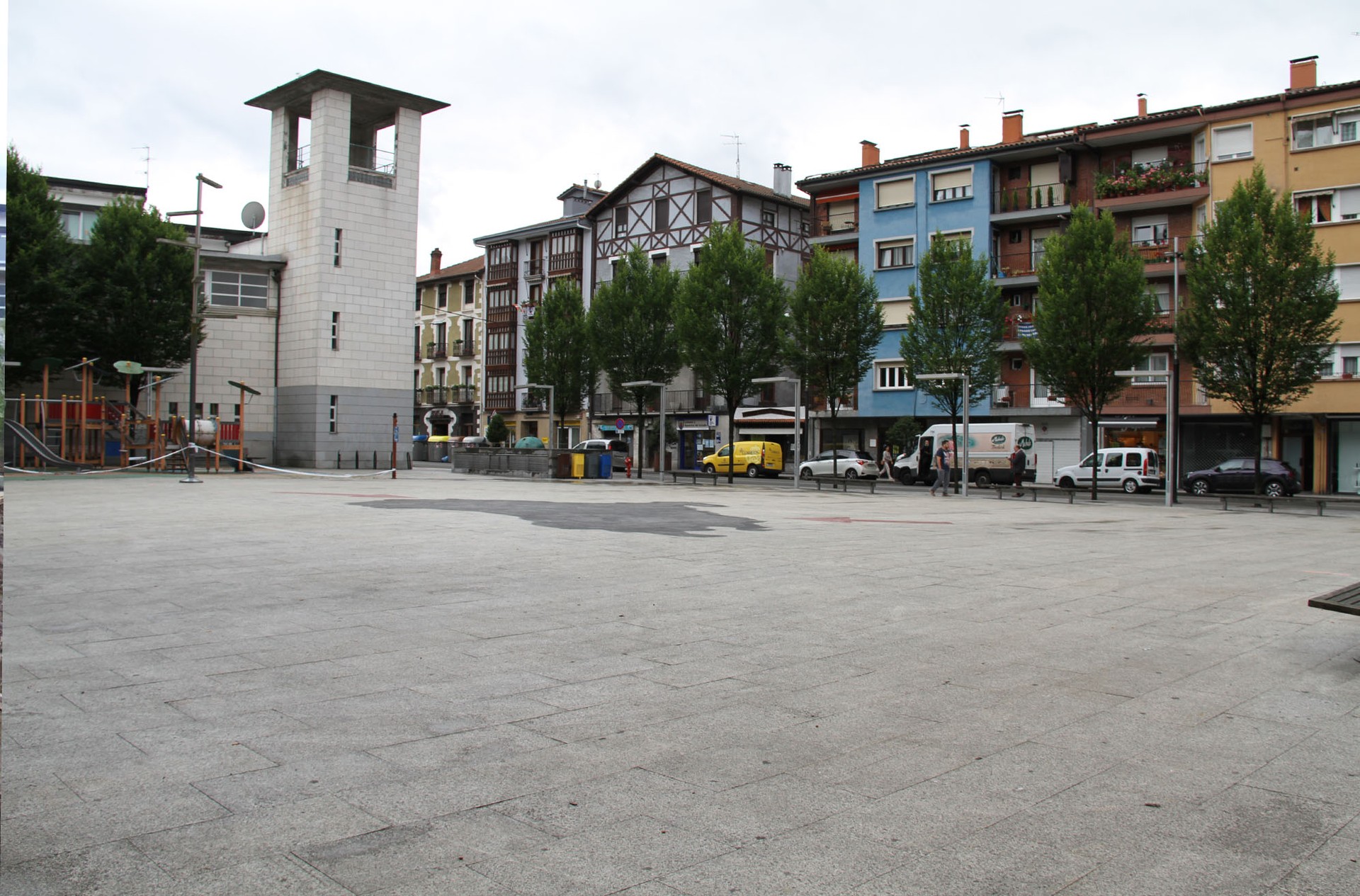 Malkar plazako Lapurdi haur parkean aldaketak